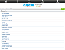 Tablet Screenshot of oxford-products.com